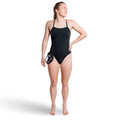Zone3 Strap Back Swim Suit Black