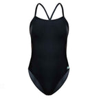 Zone3 Strap Back Swim Suit Black