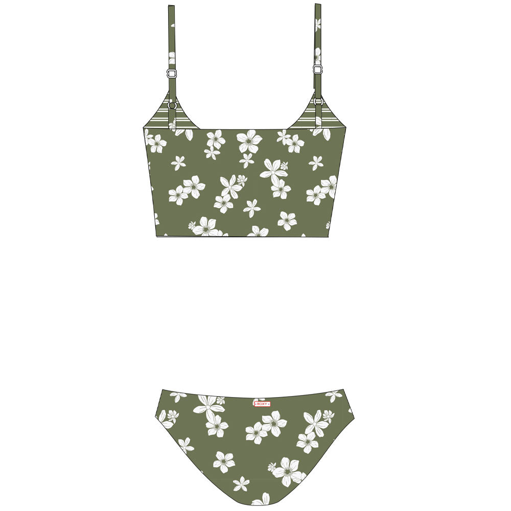 Roxy Retro Revo Tank Bralette Bikini Set