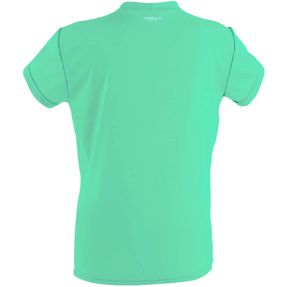 O'Neill Toddler Girls O'Zone Short Sleeve Sun Shirt  - Light Aqua