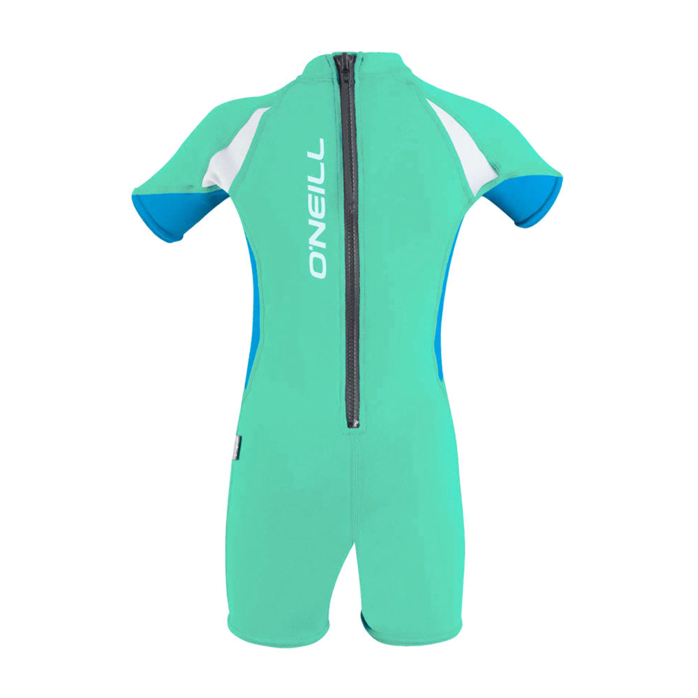 O'Neill Toddler O'Zone UV Sun Suit - Light Aqua/Sky/White