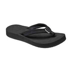 Reef Ladies Cushion Breeze Flip Flops  - Black