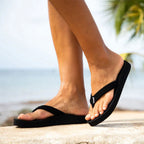 Reef Ladies Cushion Breeze Flip Flops  - Black