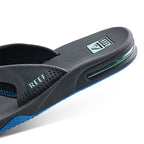 Reef Fanning Gunmetal / Ocean Sandals