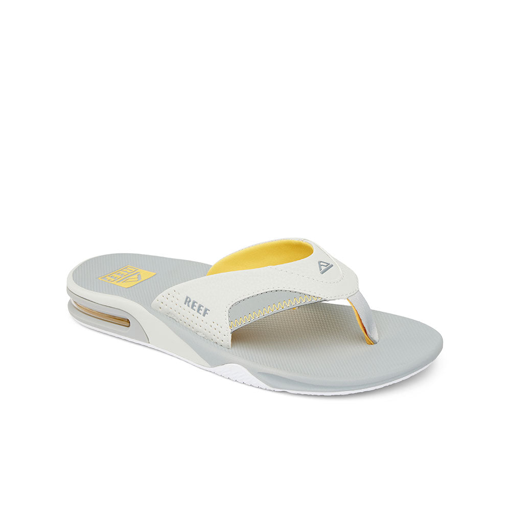 Reef Fanning Yellow Grey  Sandals