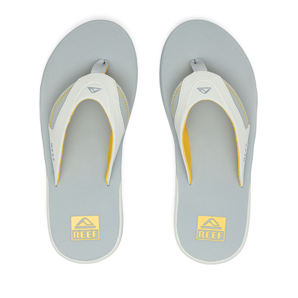Reef Fanning Yellow Grey  Sandals