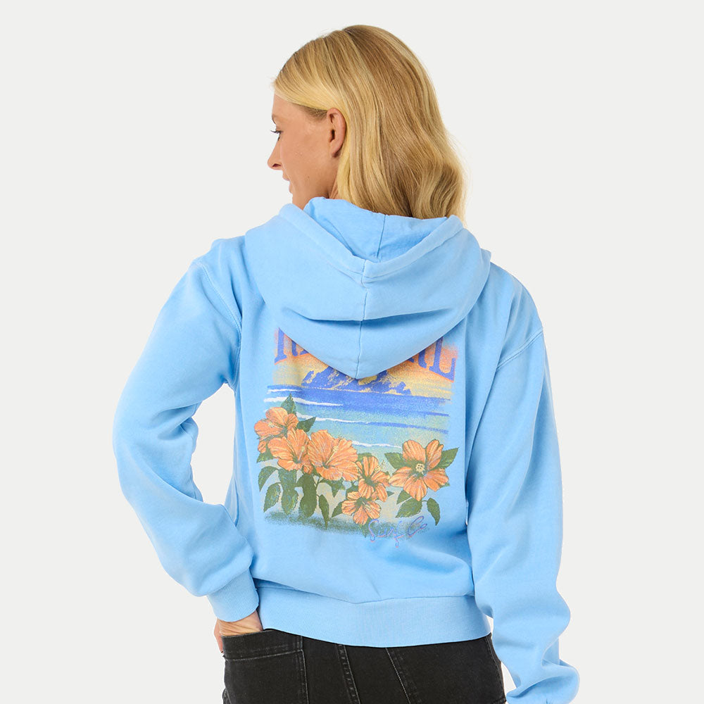 Rip Curl Womens La Joya Relaxed Zip Thru Hoody