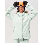 Roxy Meade Snowboard/Ski Jacket - Cameo Green