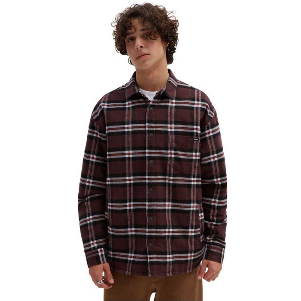 Vans Kesler Long Sleeve Shirt - Fudge/Lavender Frost