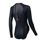 Zone 3 Womens OWS Ti+ Long Sleeve Thermal High Neck Costume Black