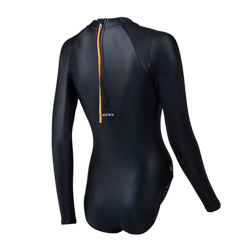 Zone 3 Womens OWS Ti+ Long Sleeve Thermal High Neck Costume Black