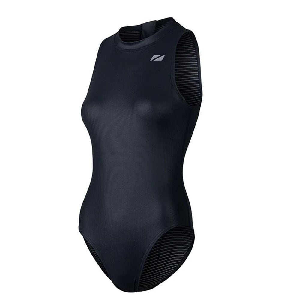 Zone 3 Womens OWS Ti+ Thermal High Neck Costume - Black