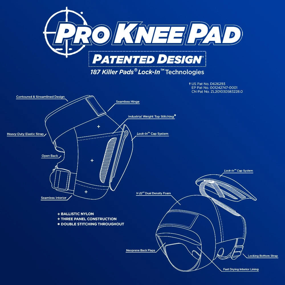 187 Pro Skateboard Kneepads
