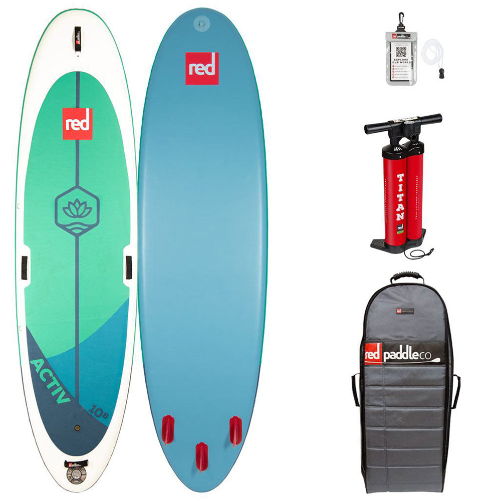 Red 10'8 Activ Yoga Inflatable SUP Board
