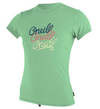 O'Neill Girls Skins S/S Rash Tee