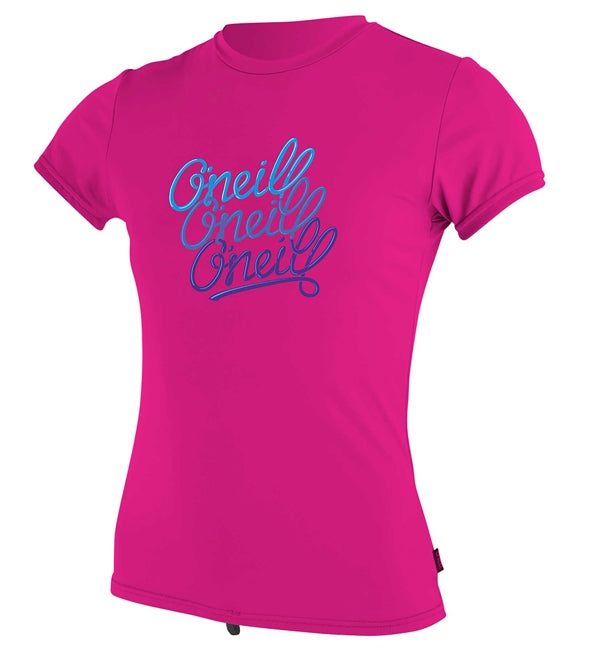 O'Neill Girls Skins S/S Rash Tee