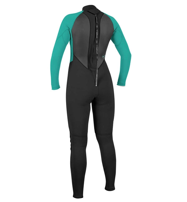 O'Neill Womens Reactor II 3/2 Back Zip Full Wetsuit