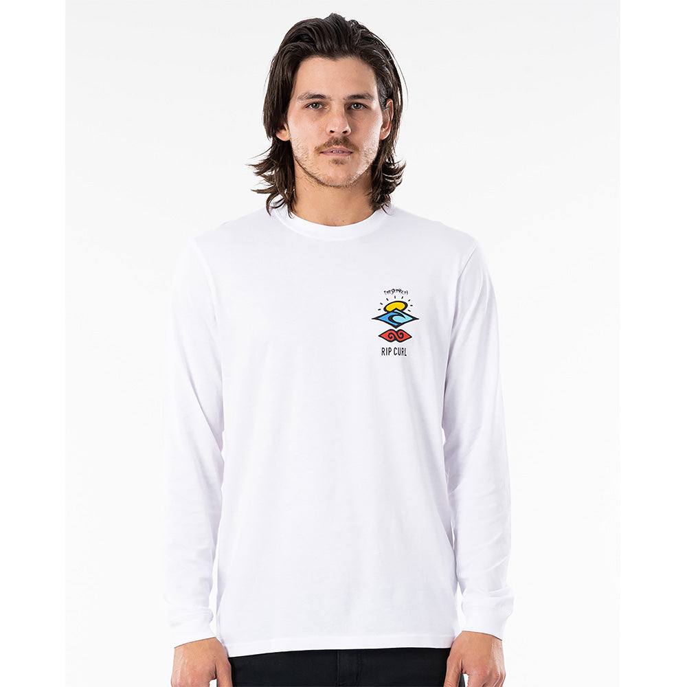 Rip Curl Search Icon  Long Sleeve T-Shirt