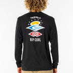 Rip Curl Search Icon  Long Sleeve T-Shirt