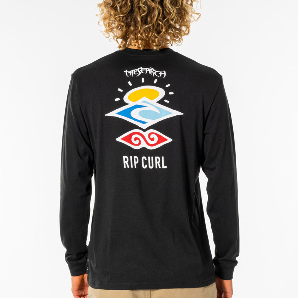 Rip Curl Search Icon  Long Sleeve T-Shirt