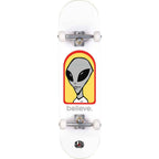 Alien Workshop 8" Believe White Complete Skateboard