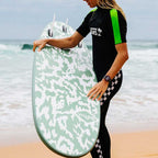 Softtech Bomber II 6'10 Surfboard - Smoke Green/White