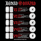 Bones 100's V4 Skateboard Wheels
