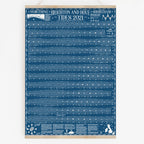 Beach of Brighton Tide Poster.