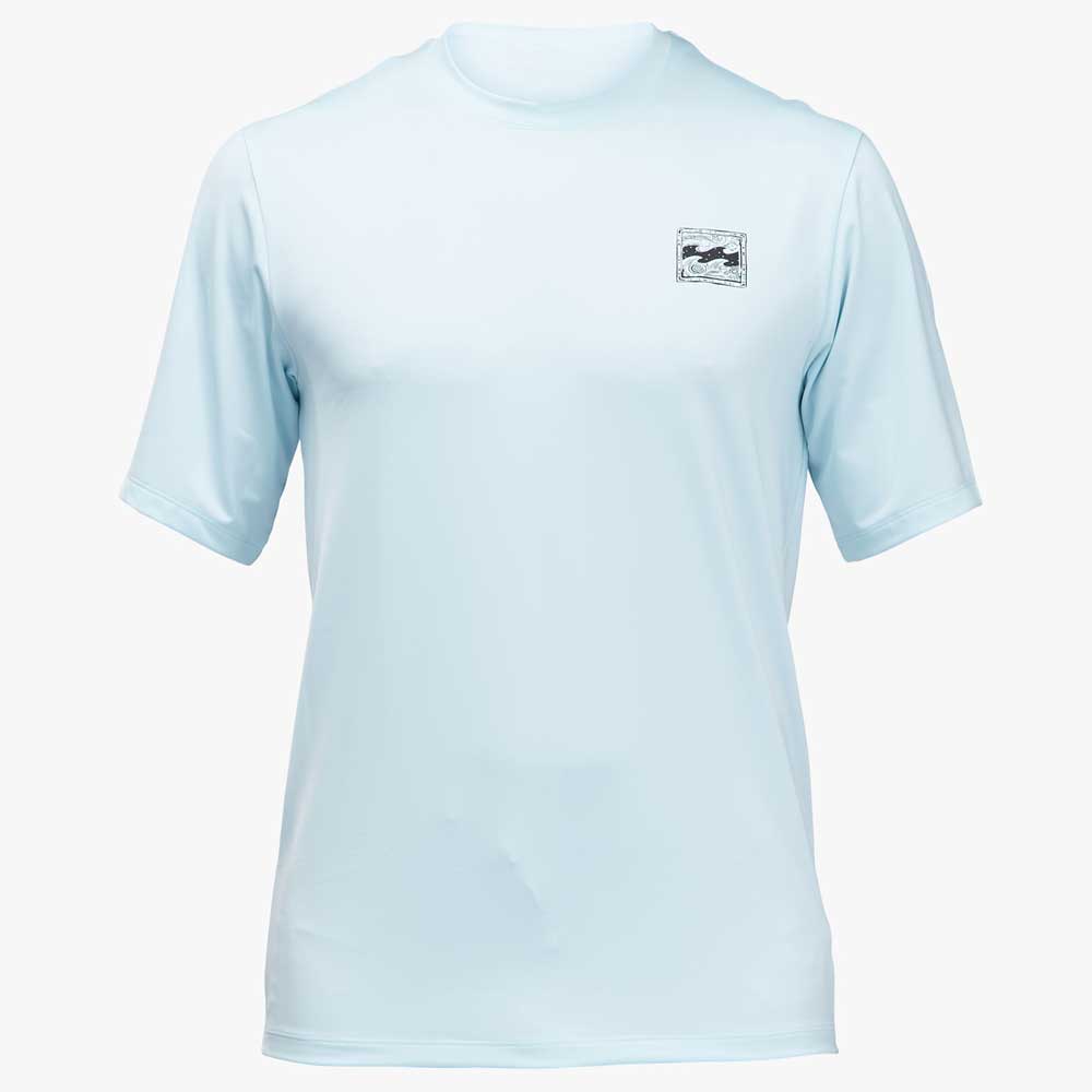 Billabong Crayon Wave Loose Fit Short Sleeve Rash Vest