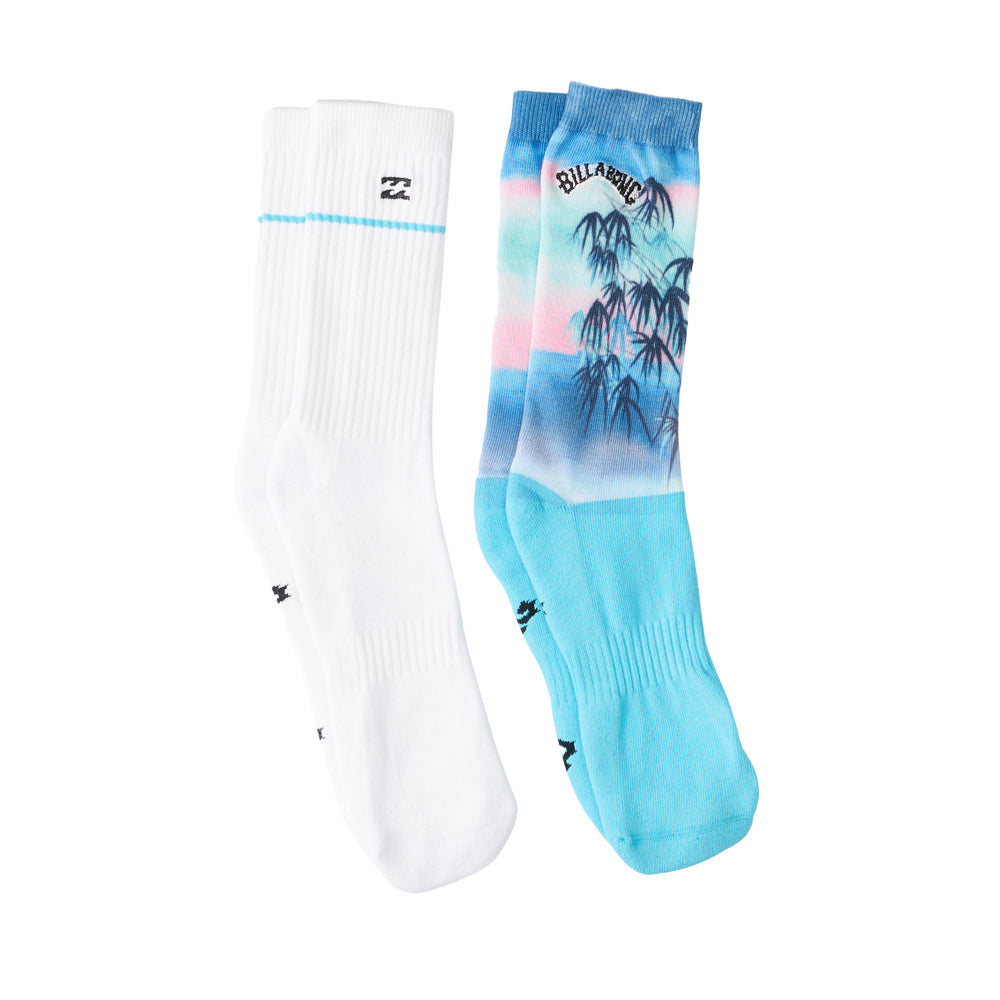 Billabong Tie Dye Crew Socks