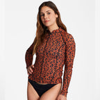 Billabong Womens Peeky Wetsuit Jacket - Spotted