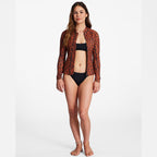 Billabong Womens Peeky Wetsuit Jacket - Spotted