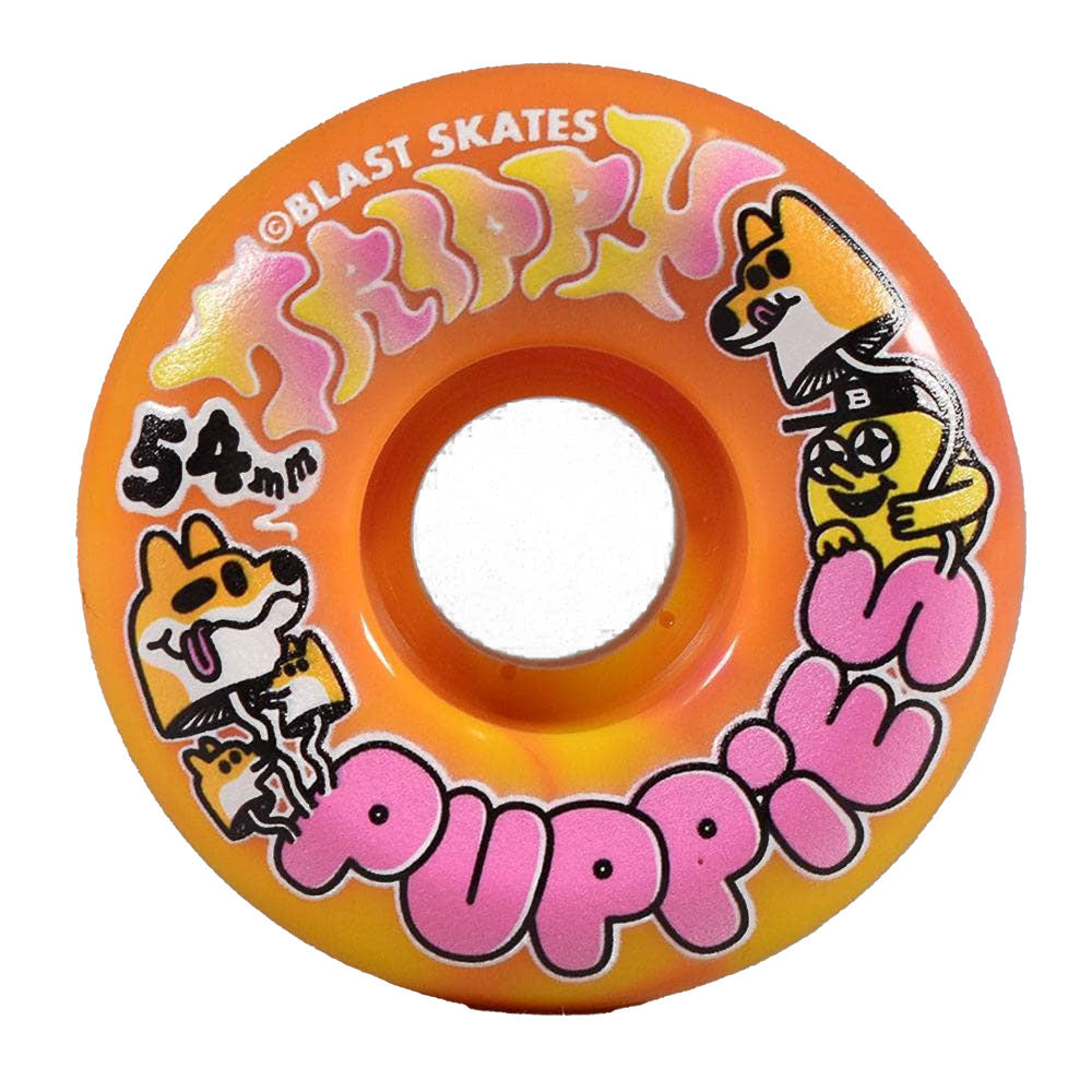 Blast Trippy Puppies Skate Wheels