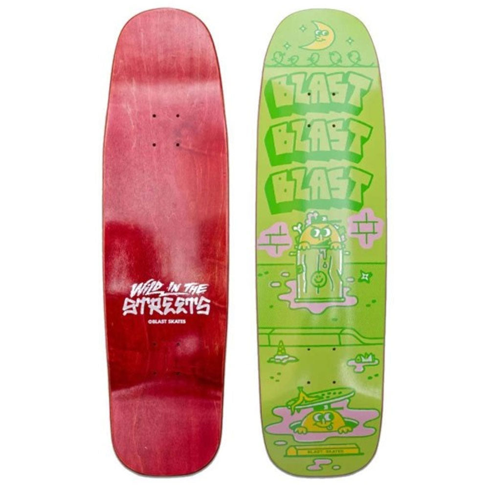 Blast Wild in the Streets Skateboard Deck