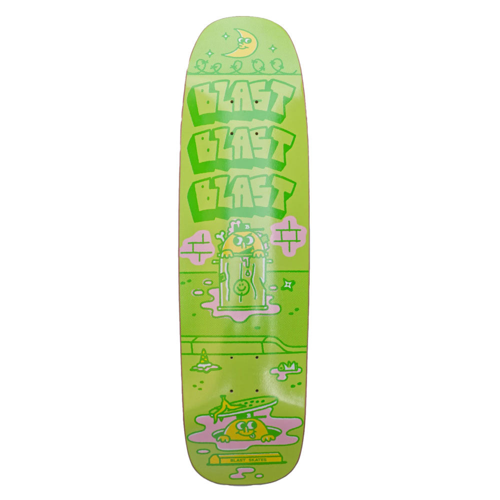 Blast Wild in the Streets Skateboard Deck