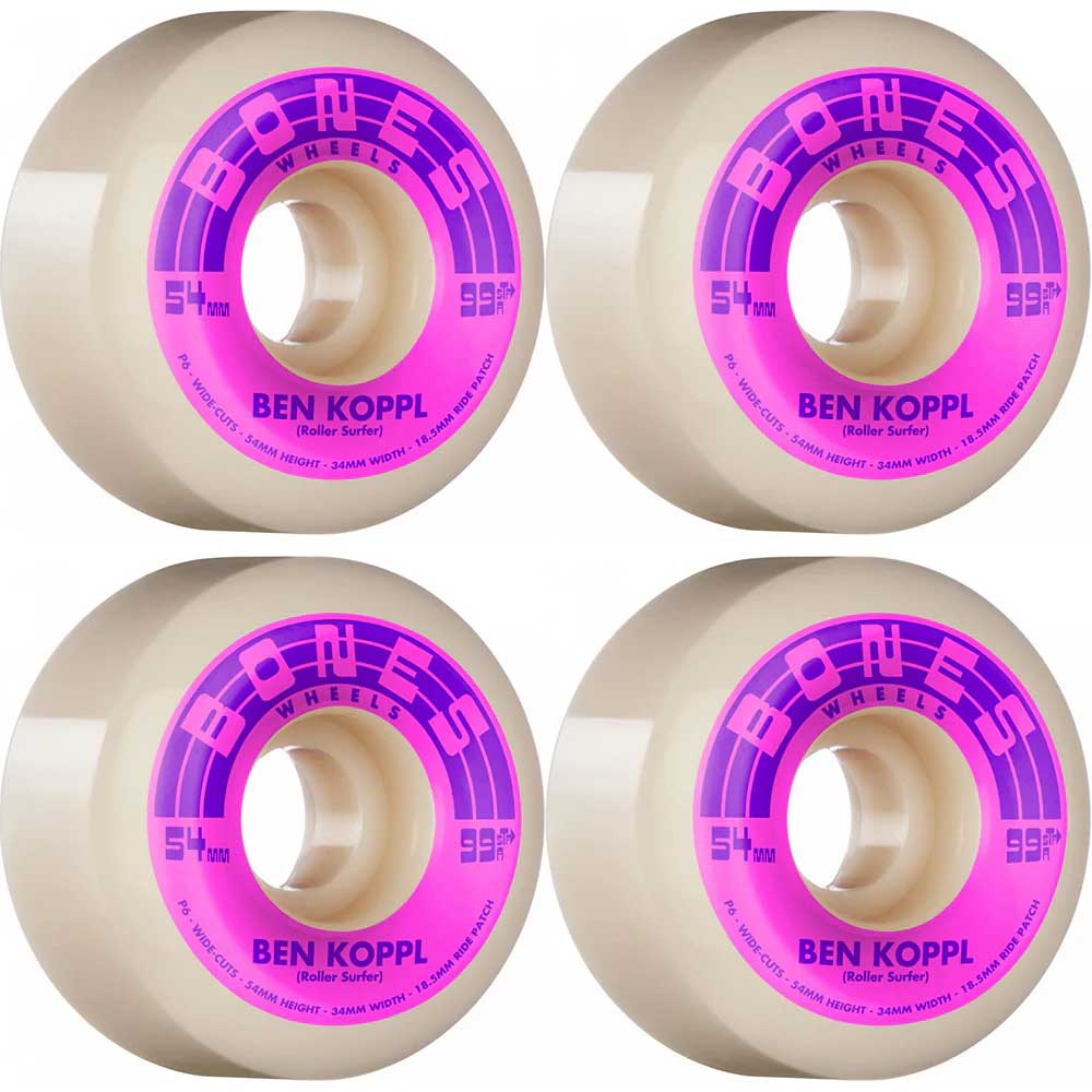 Bones STF Koppl Roller Surfer 99a Wheels