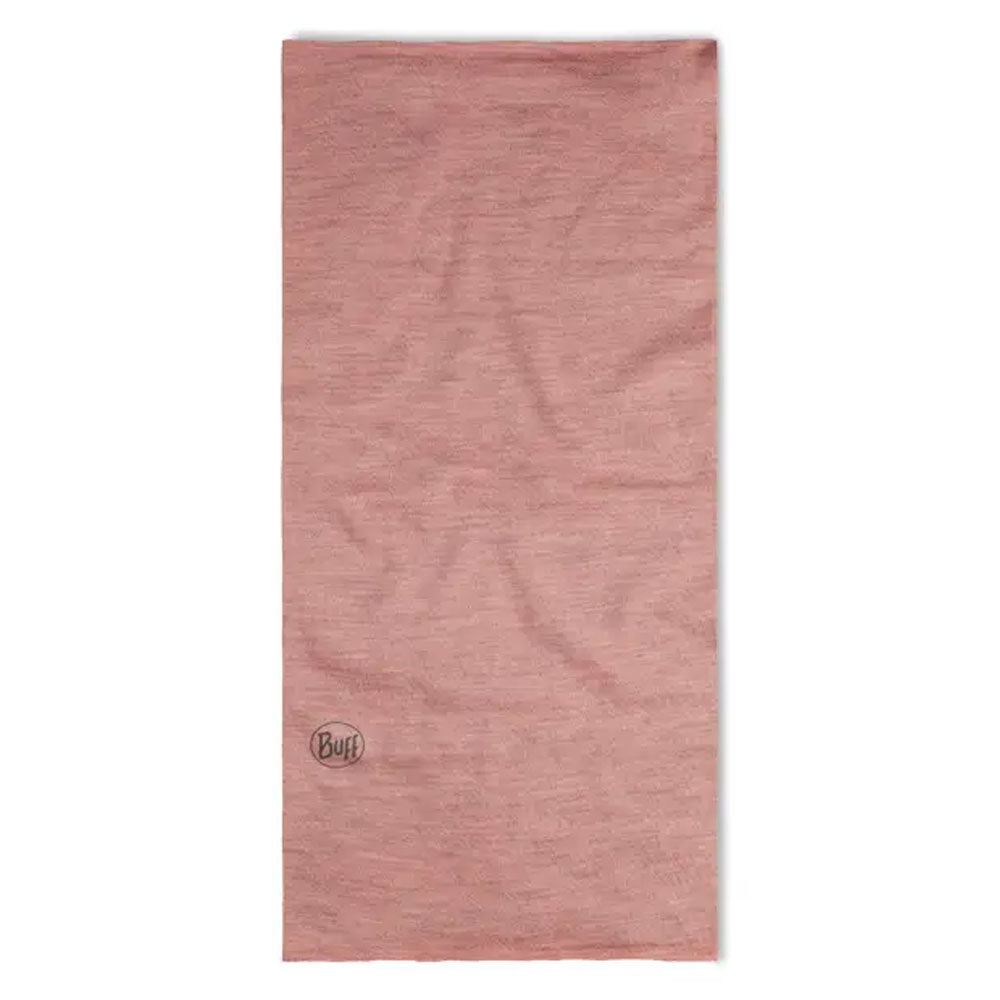 Buff Merino Midweight Face Mask / Neck Warmer - Rosewood