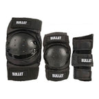 Bullet Triple Skateboard Pad Set black