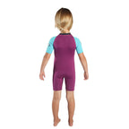 C-Skins Baby Waves Shortie Wetsuit - Violet Cyan