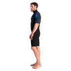 C-Skins Element 3/2mm Shortie Wetsuit  - Black/Slate/Cyan