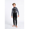 C-Skins Junior Legend 5/4/3mm BZ Wetsuit  - Blk/Blk Tie Dye/Lime