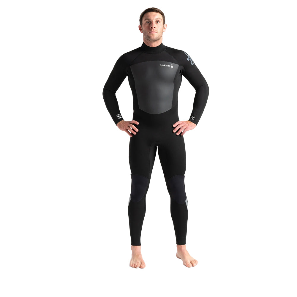 C-Skins Legend 3/2mm BZ Summer Wetsuit  - Anthracite/Black/Grey