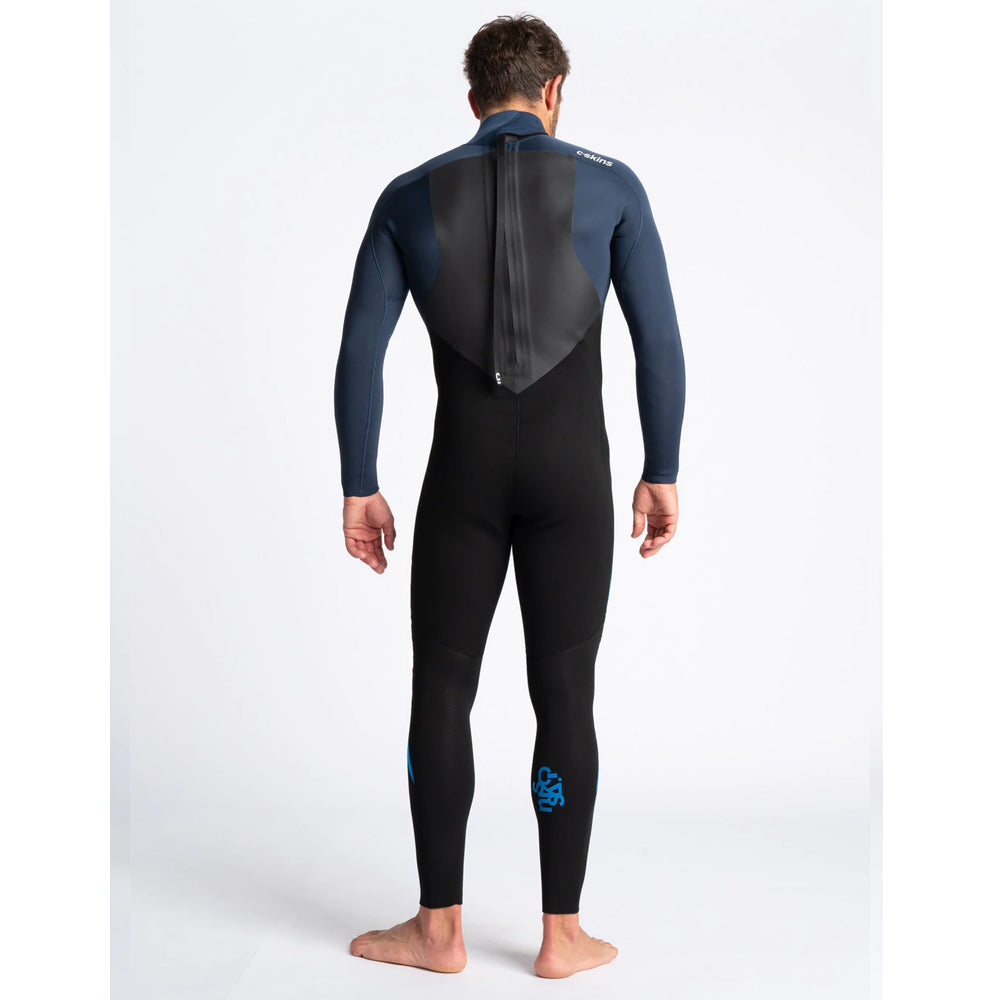 C-Skins Legend 3/2mm BZ Summer Wetsuit  - Black Bluestone