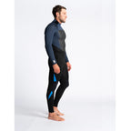 C-Skins Legend 3/2mm BZ Summer Wetsuit  - Black Bluestone