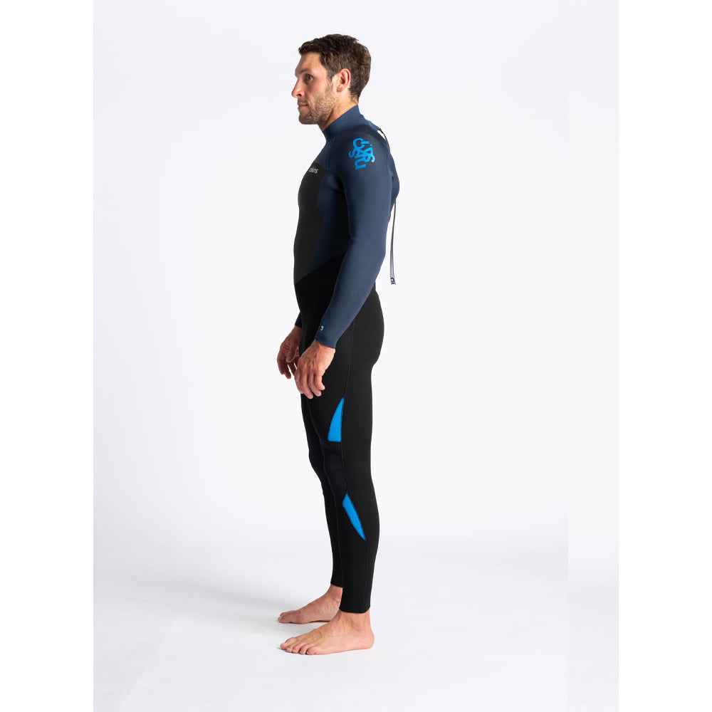 C-Skins Legend 3/2mm BZ Summer Wetsuit  - Black Bluestone