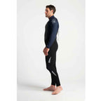 C-Skins Legend 5/4/3mm BZ Winter Wetsuit  - Black/Slate Navy/Grey