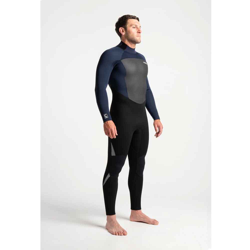 C-Skins Legend 5/4/3mm BZ Winter Wetsuit  - Black/Slate Navy/Grey