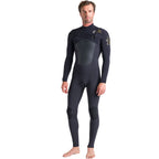 C-Skins ReWired 4/3mm CZ Wetsuit  - Anthracite/Black X/Saffron