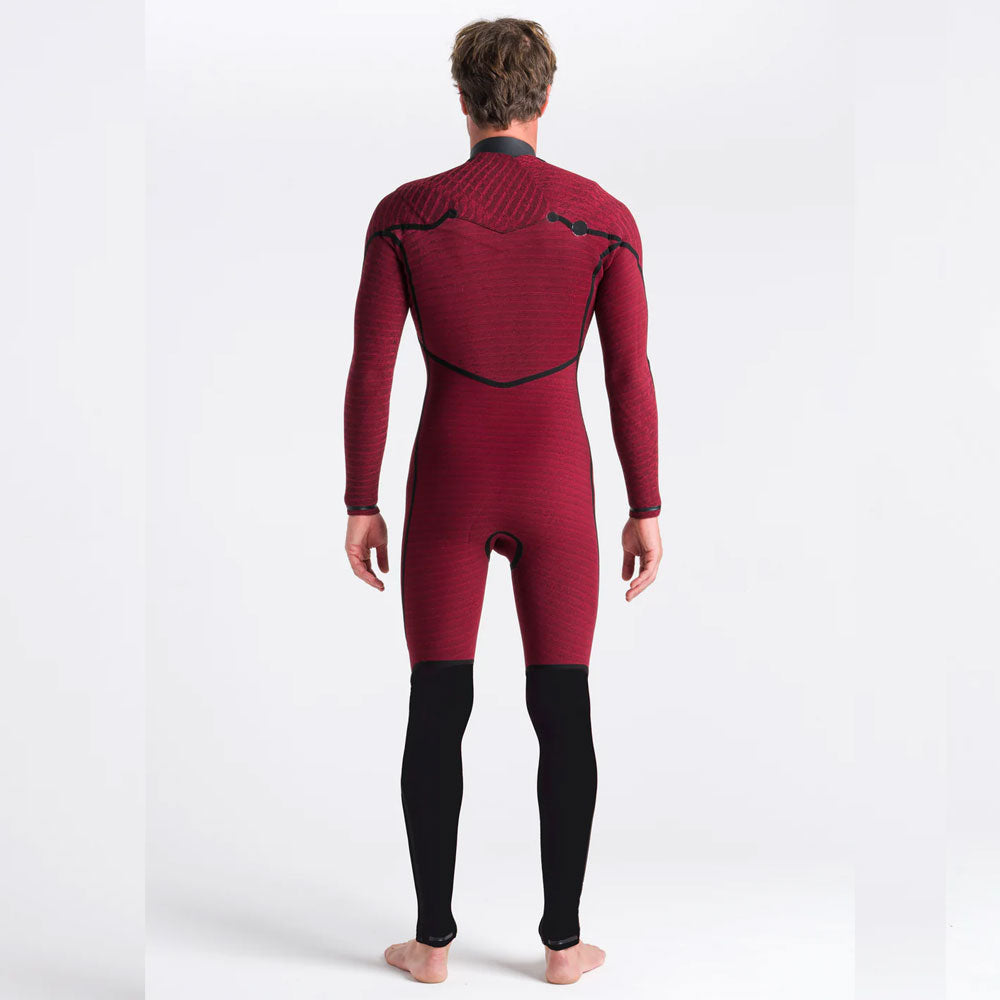 C-Skins ReWired 4/3mm CZ Wetsuit  - Anthracite/Black X/Saffron
