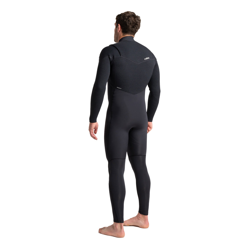C-Skins ReWired 4/3mm CZ Wetsuit  - Anthracite/Black X/Ultra Cyan
